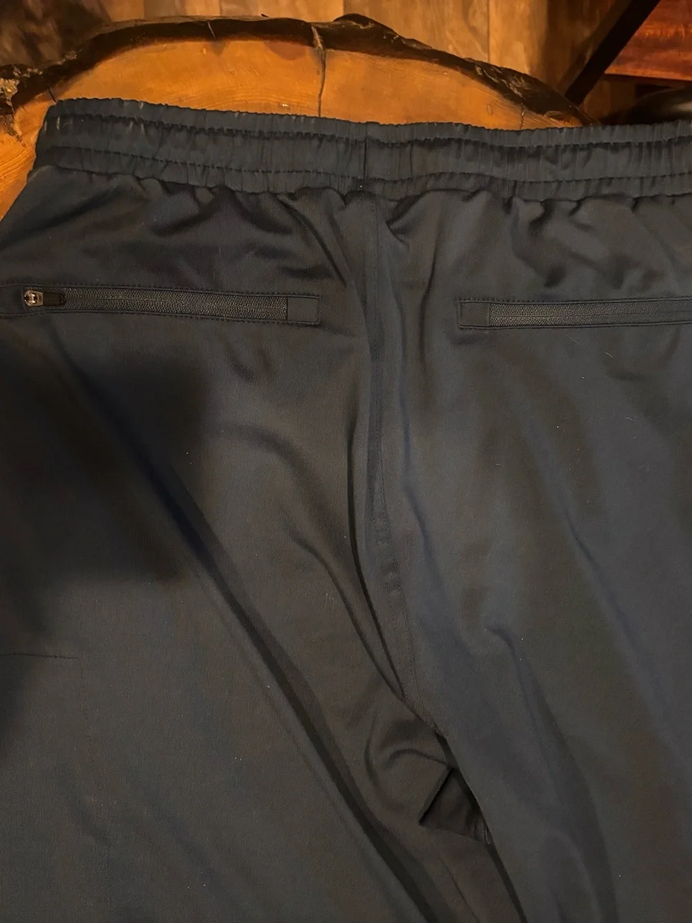 Vuori Navy Blue Men's Performance Joggers with Drawstring